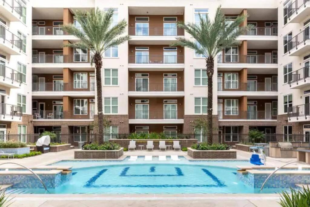 Sodo City Gem: Rooftop Skyline Pool Parking Wi-Fi Houston Exterior foto